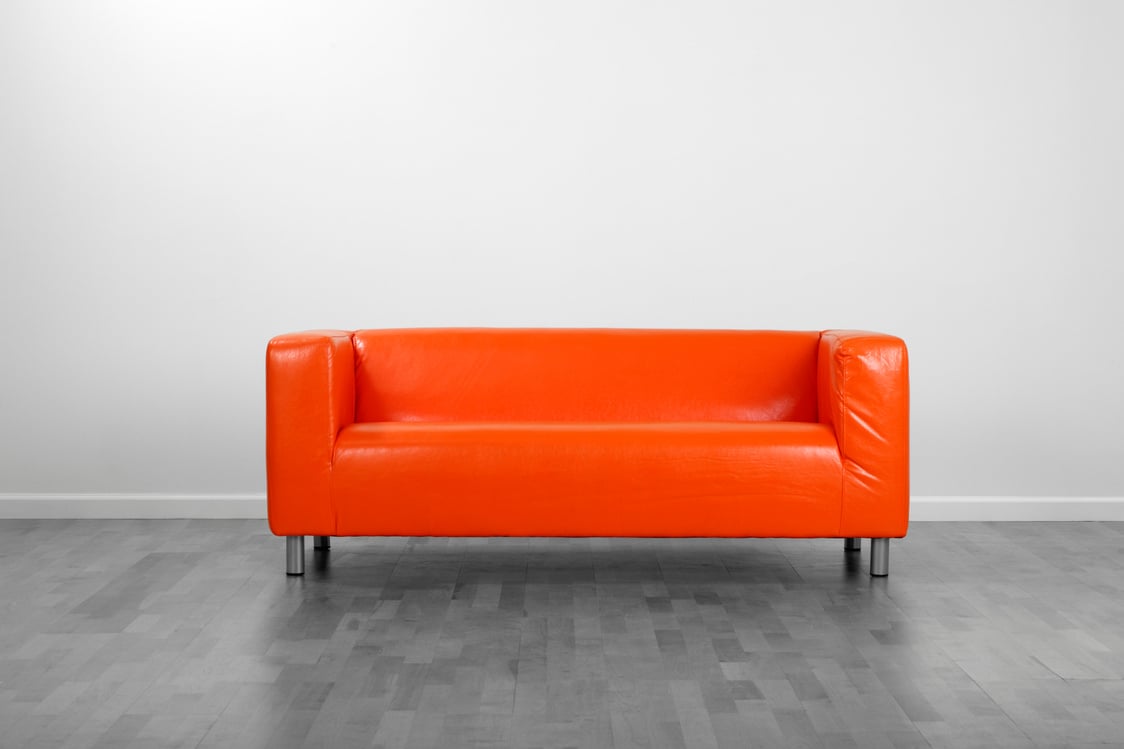 Orange Couch