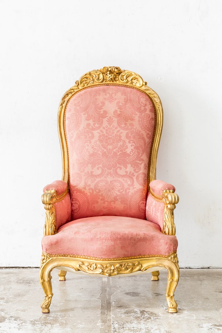 Pink Vintage Chair