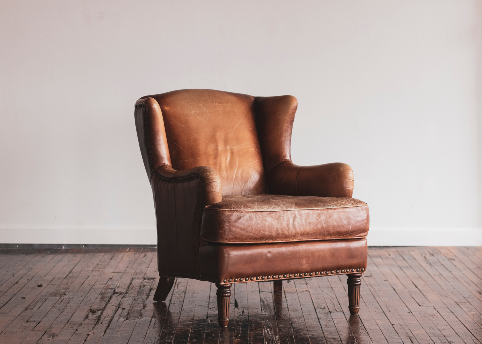 Antique Leather Chair