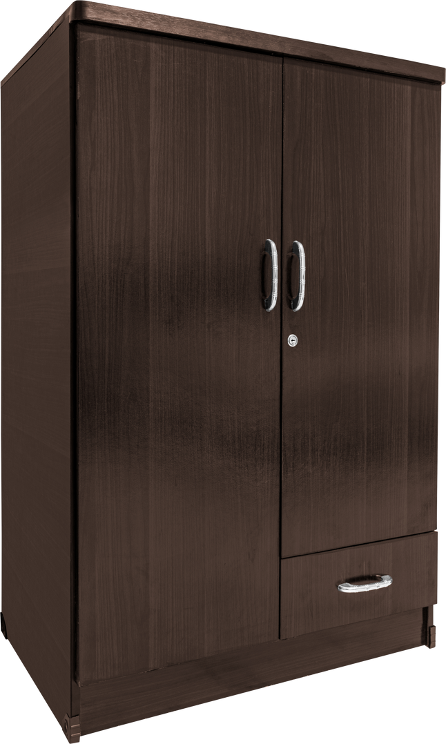 Wooden wardrobe